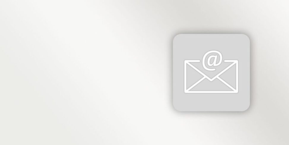 Icon mit E-Mail-Symbol